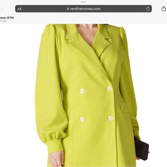 Black Halo crepe Blazer Dress size 6; - Picture 1 of 6